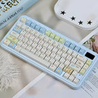 LEISURELY HOLIDAY PASTEL PBT DYE-SUB KEYCAP SET - CHERRY PROFILE | ARKTCAT x U're