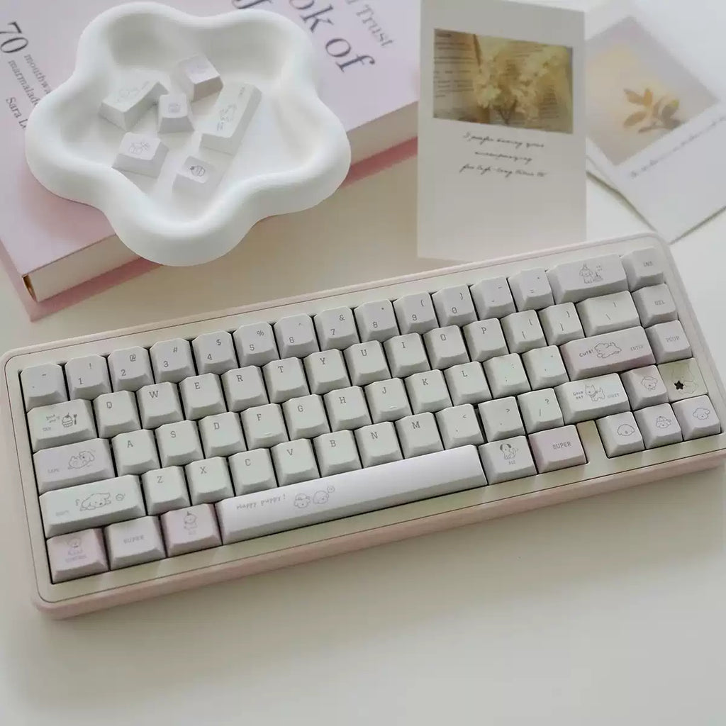 Puppy Diary Keycap Set