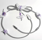Angel Wings Handcrafted Luminous 8K Polling Rate Keyboard Cable | ARKTCAT
