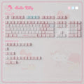 Kawaii Hello Kitty Pastel Pink Keycap Set