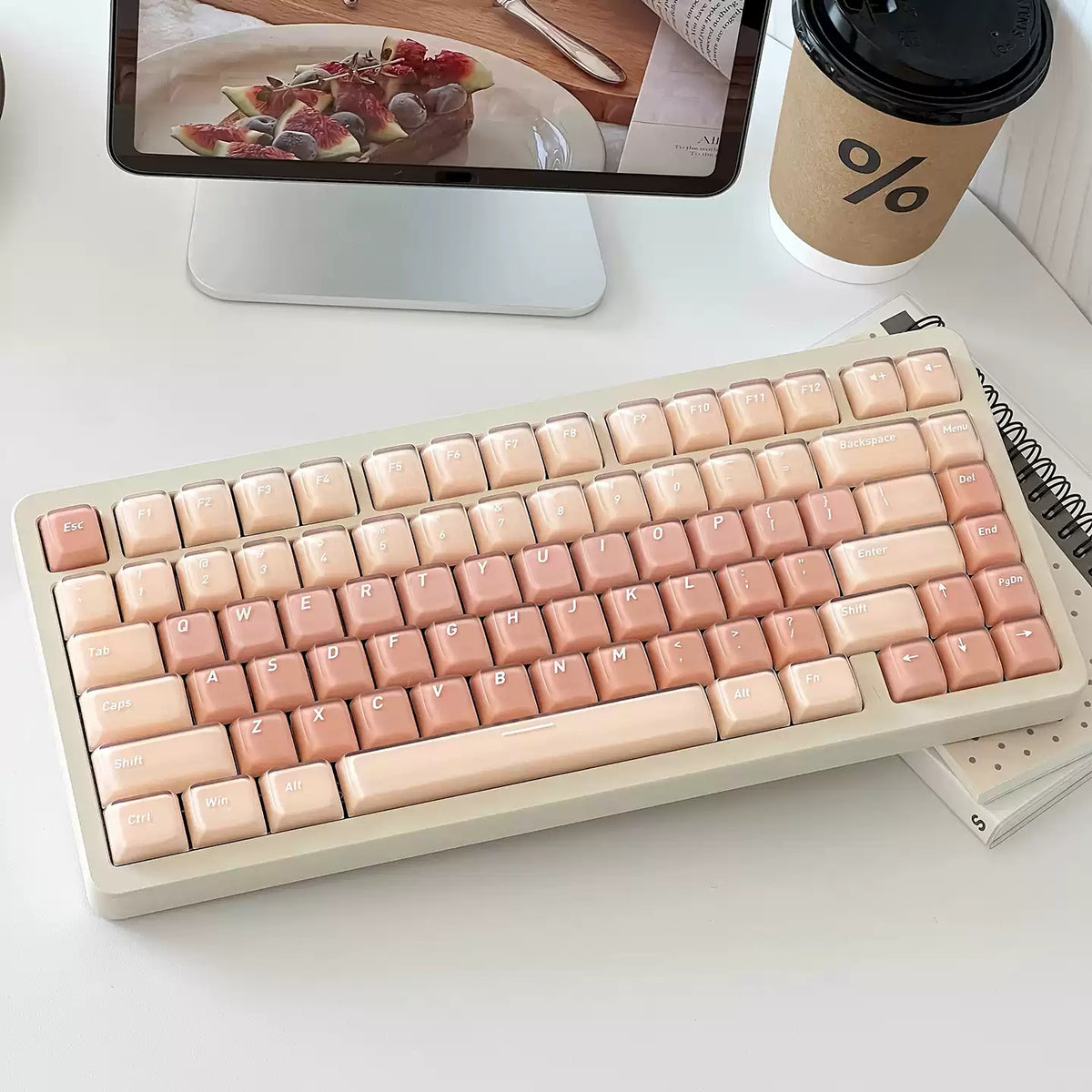 SWEET PUDDING DOUBLE-SHOT JELLY KEYCAP SET - 130 KEYS (CHERRY PROFILE) | ARKTCAT