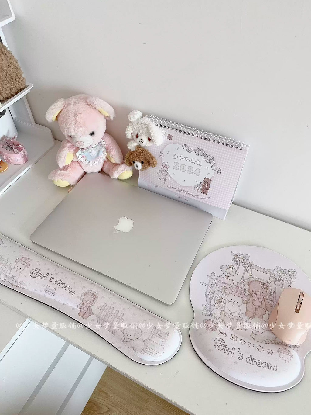 Tea Party Ergonomic Wrist Rest Mouse Pad | Cute Kawaii  Wrist Rest Mouse Pad