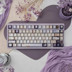 A Dream of Flowers Pearlescent Keycap Set - 121 keys PBT Dye-Sub | Arktcat x U're