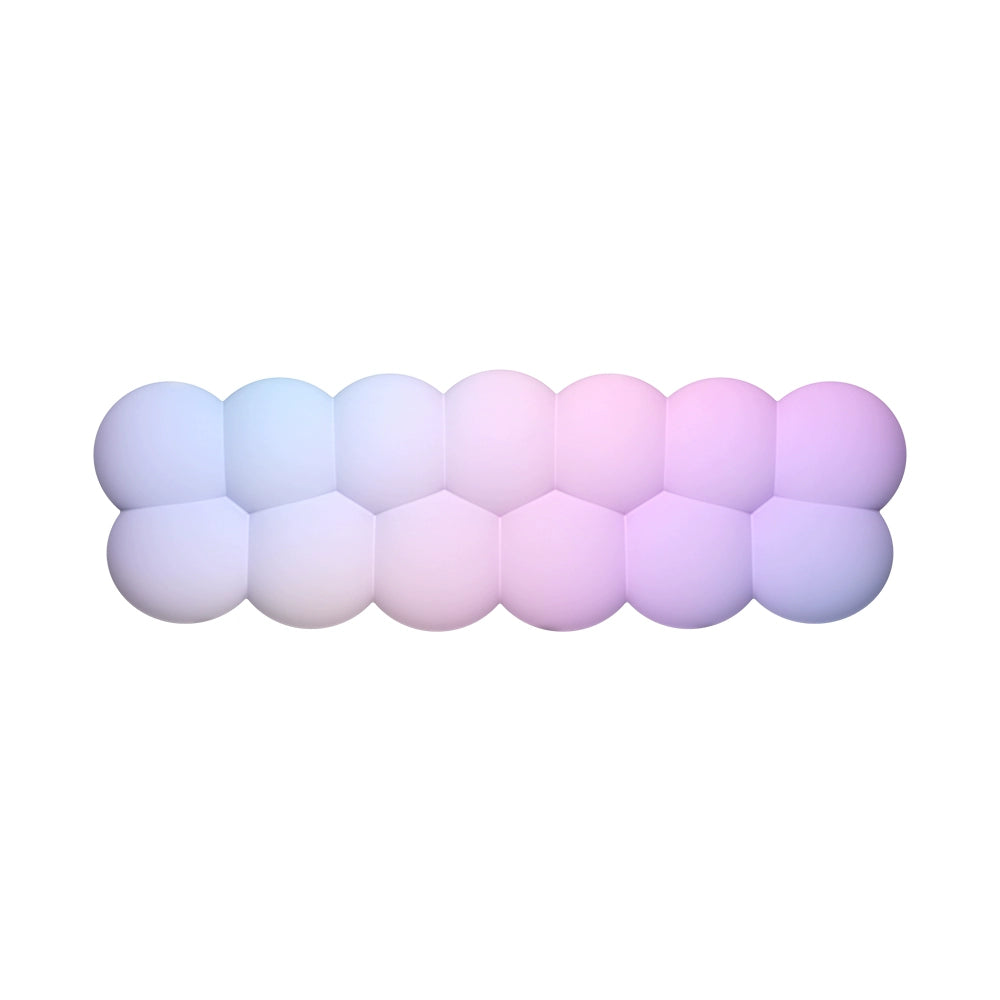 Mini Cloud Puff Wrist Rest – Kawaii Memory Foam Keyboard & Mouse Pad Set
