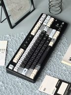 Solitude Black&Blue Keycap Set – Cherry Profile Dye-Sub PBT Custom Keycaps | Doki Lab
