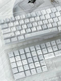 INSOMNIA KAWAII BLUE & WHITE PBT KEYCAP SET - 131 KEYS | ARKTCAT