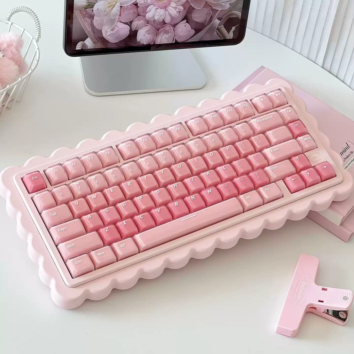 SWEET PUDDING DOUBLE-SHOT JELLY KEYCAP SET - 130 KEYS (CHERRY PROFILE) | ARKTCAT