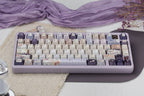 A Dream of Flowers Pearlescent Keycap Set - 121 keys PBT Dye-Sub | Arktcat x U're