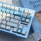 Butterfly Lovers Pearlescent Keycap Set - 121-Key PBT Dye-Sub | Arktcat x U're