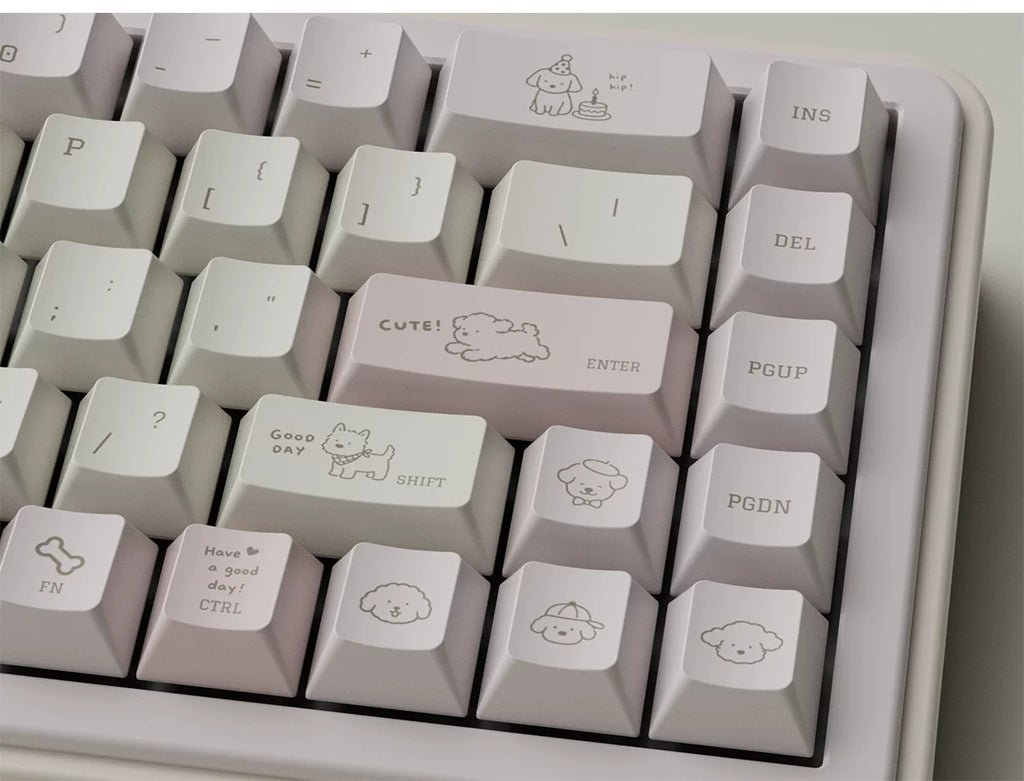 Puppy Diary Keycap Set