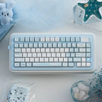 Cinnamoroll Cute Blue Keycap Set – PBT Dye-Sublimation Keycaps for Mechanical Keyboards (MOA & Cherry Profiles)