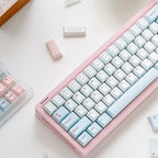 Bear Tea Party Powder Blue Keycaps | Arktcat x Keyria Labs