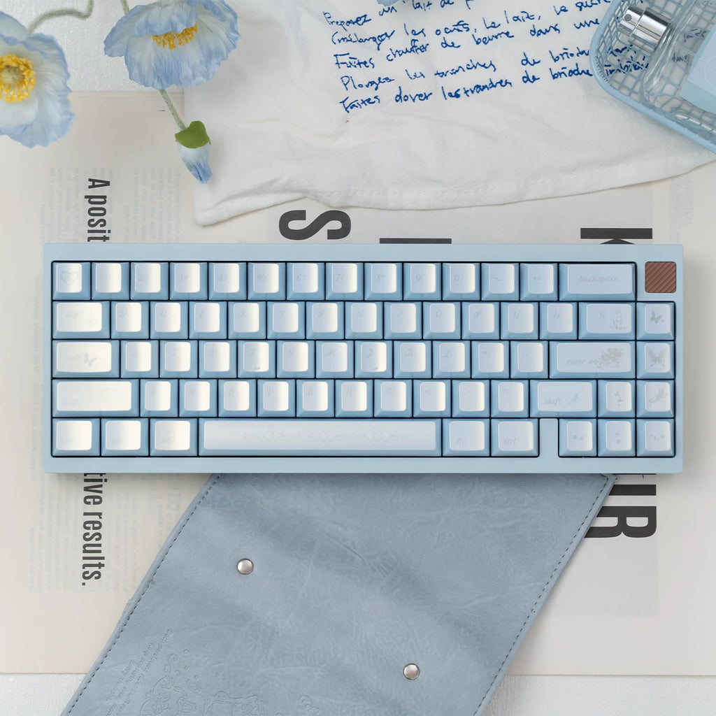 Brocade of Drifting Light Pearlescent PBT Keycap Set – Cherry Profile | U're Lab