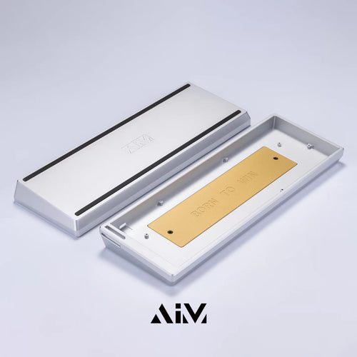 AIM60 Aluminum Keyboard Case - Wooting 60HE / 60HEv2+ Compatible CNC Base