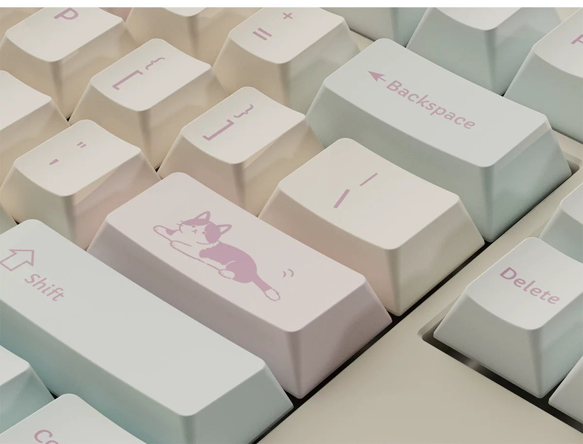 Jiji Cat Cattery Keycap Set