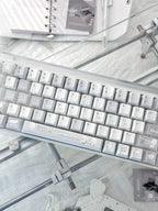 INSOMNIA KAWAII BLUE & WHITE PBT KEYCAP SET - 131 KEYS | ARKTCAT