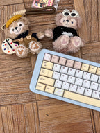 Bear Tea Party Little Bear Yellow Keycaps | Keyria Labs