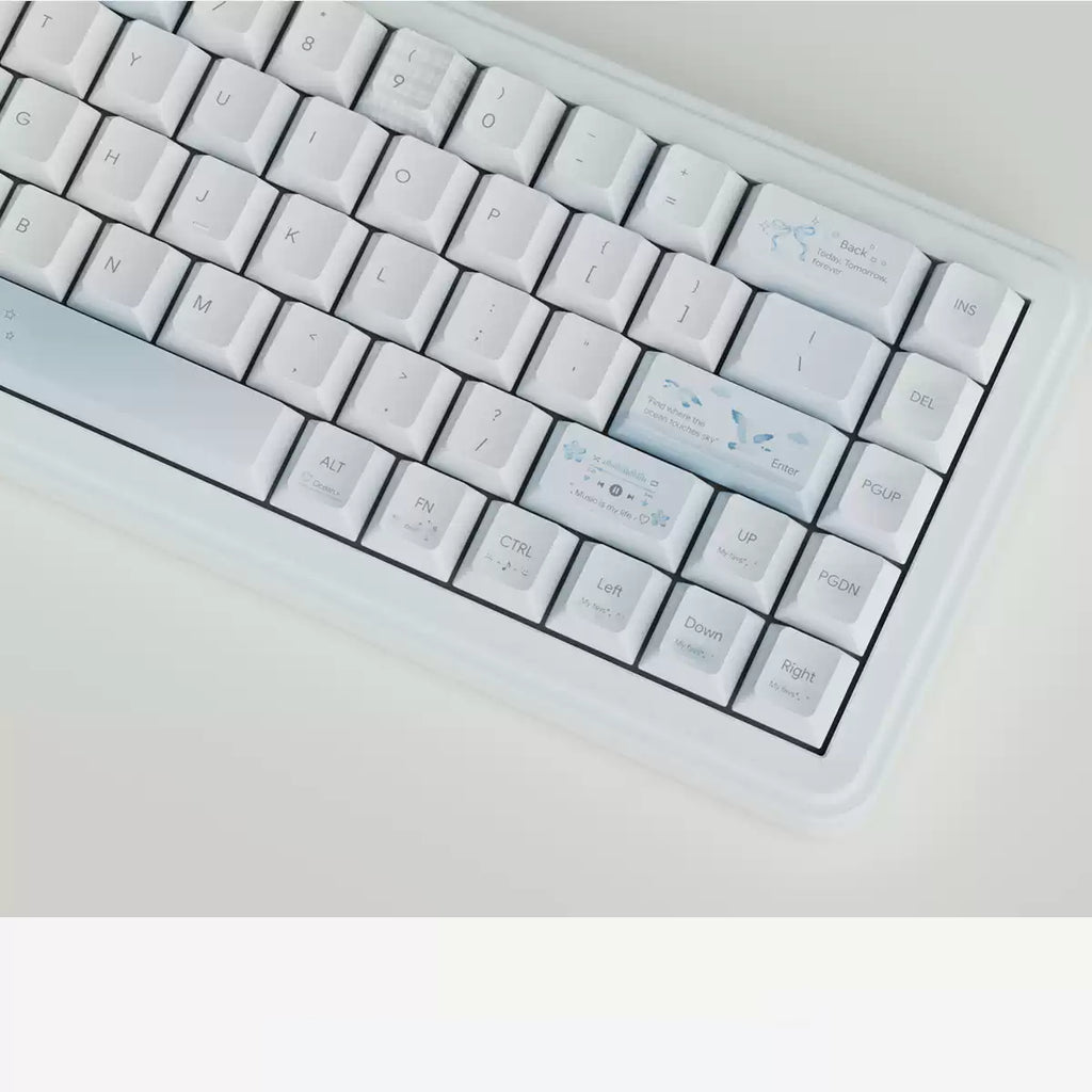 Dream Island Aqua Diary Keycap Set