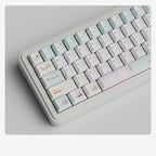 Matcha Mint & Pink Angel Keycap Set