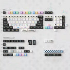 Sweet Cheese Pastry Keycaps Set – 152 Keys Rainbow Pastel PBT Dye-Sub, OEM Profile