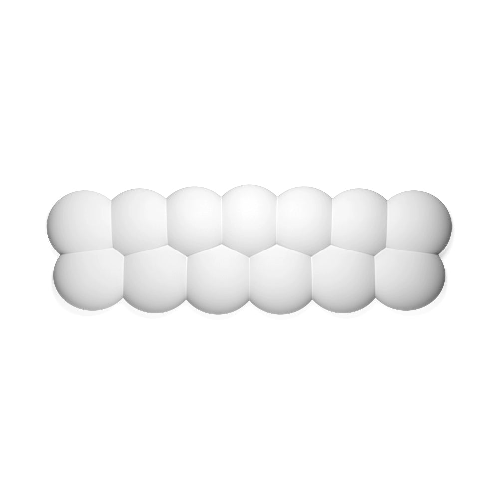 Mini Cloud Puff Wrist Rest – Kawaii Memory Foam Keyboard & Mouse Pad Set