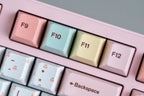 Retro Dessert Shop Keycap Set 🍒🧁- PBT Dye-Sub Kawaii Set | Keyria Labs