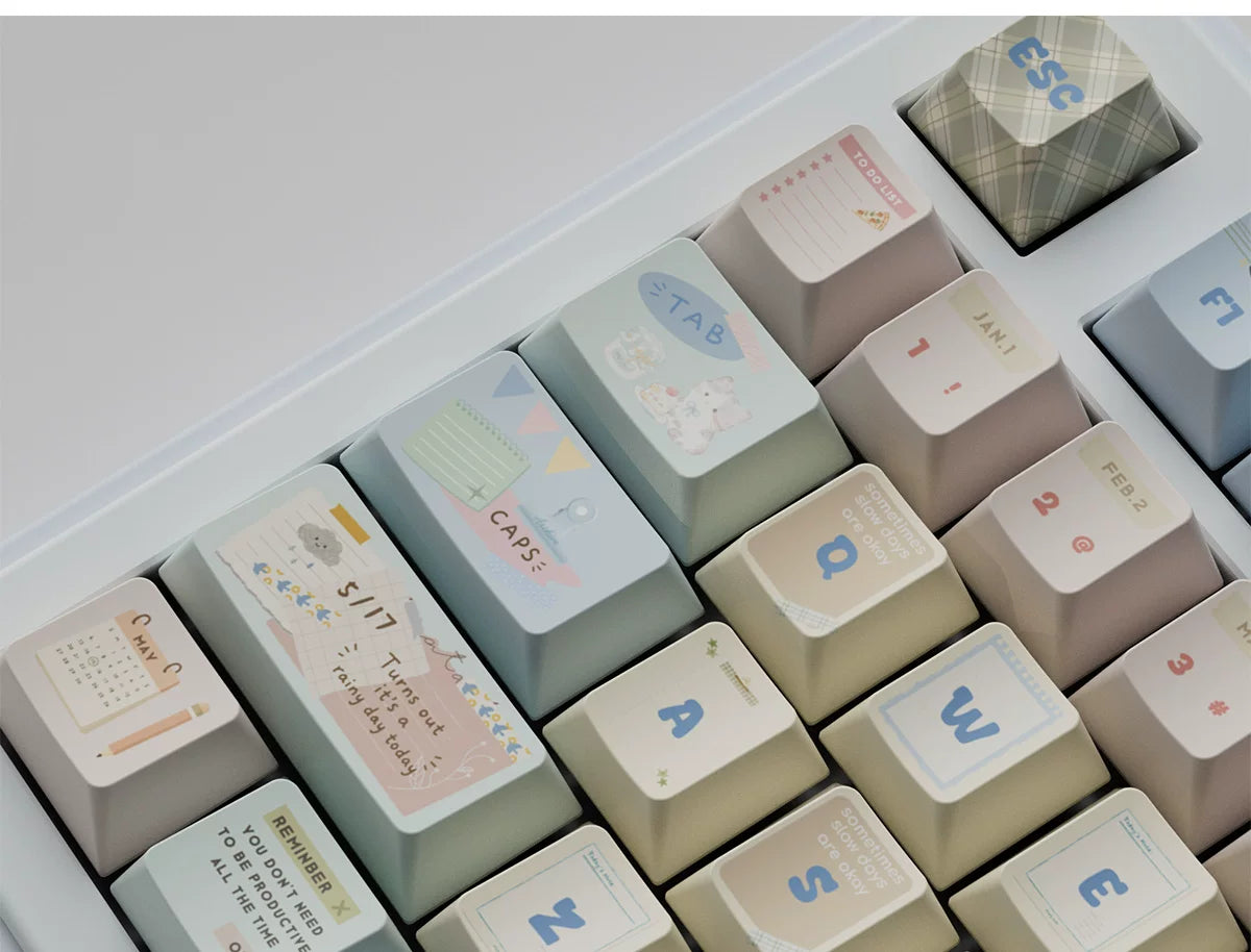 Cheese Love Note Keycap Set