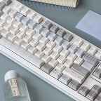 Plaid Whispers Blue Keycap Set – Cherry Profile Dye-Sub PBT Keycaps | Doki lab