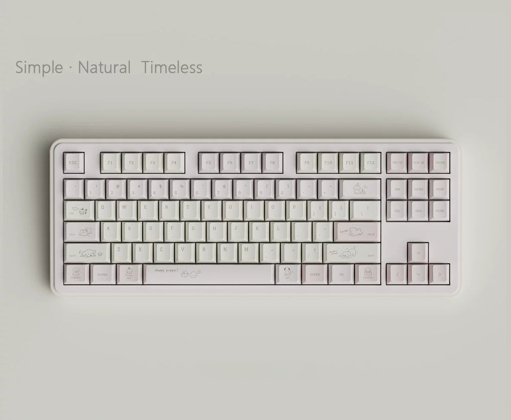 Puppy Diary Keycap Set