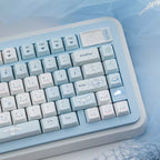 Cinnamoroll Cute Blue Keycap Set – PBT Dye-Sublimation Keycaps for Mechanical Keyboards (MOA & Cherry Profiles)