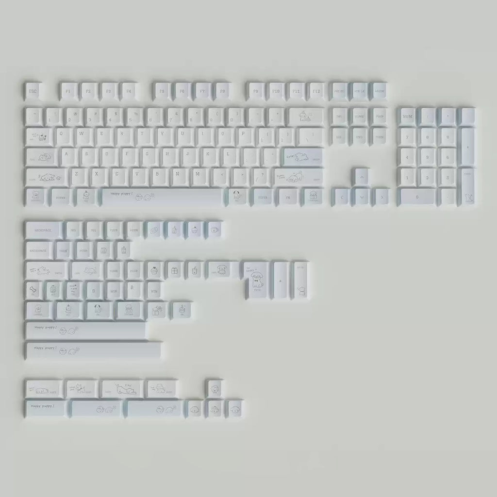 Puppy Diary Keycap Set