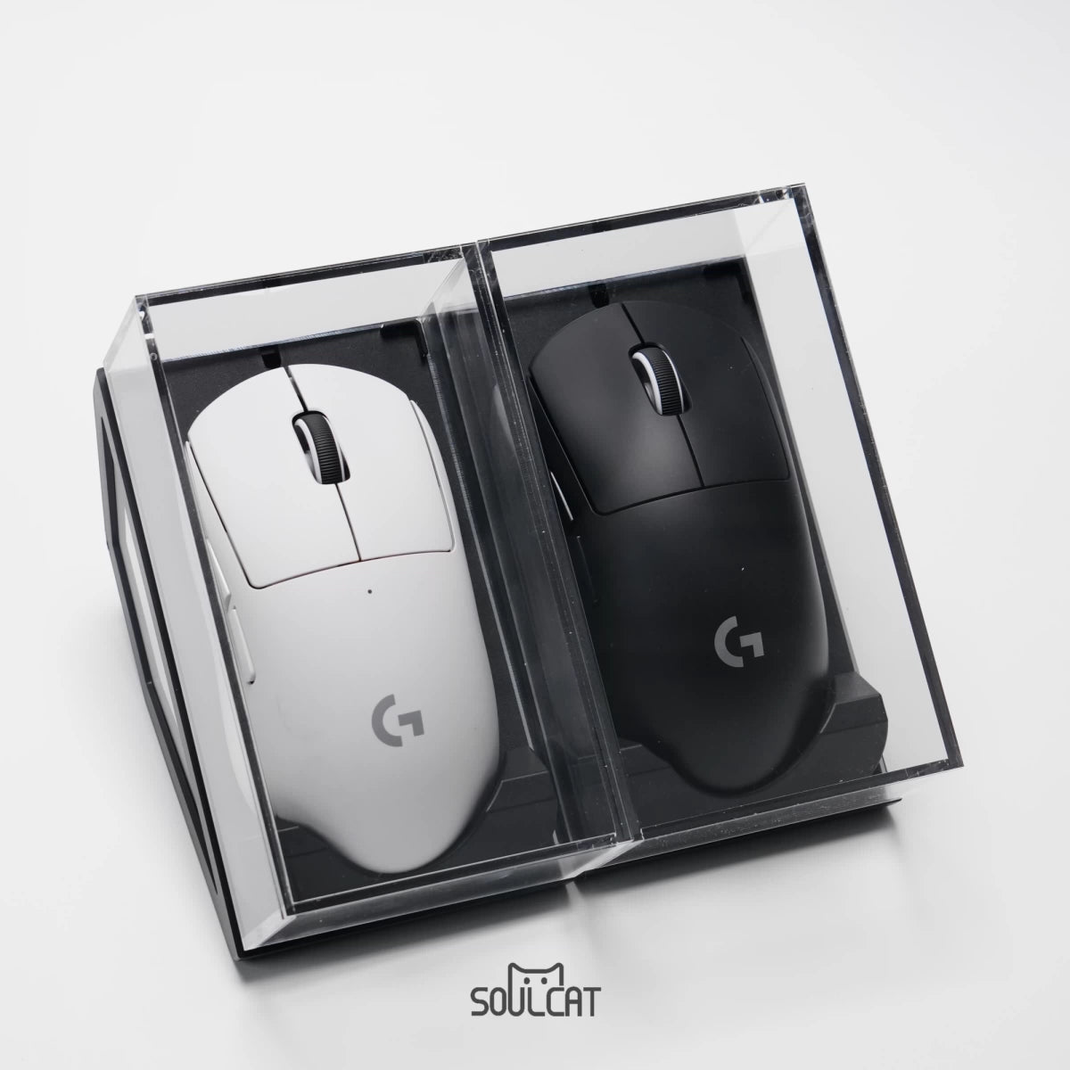 Acrylic Mouse Display Case & Stand – Dustproof | ARKTCAT x SOULCAT