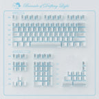 Brocade of Drifting Light Pearlescent PBT Keycap Set – Cherry Profile | U're Lab