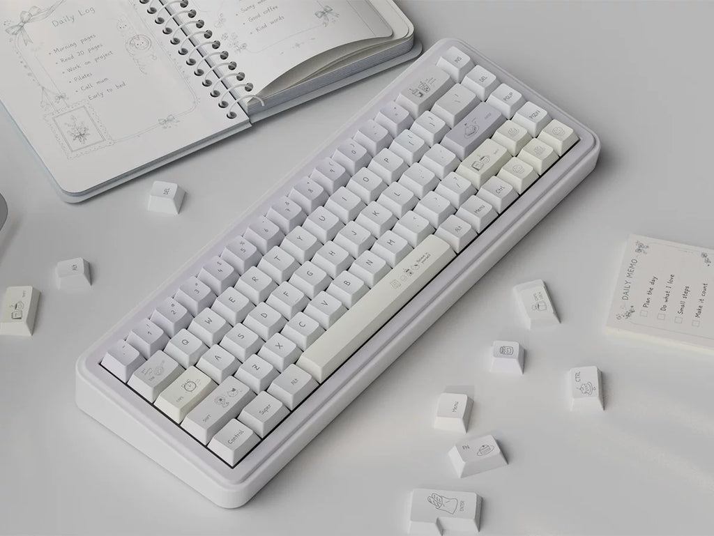 Mini Memo Aesthetic Keycap Set