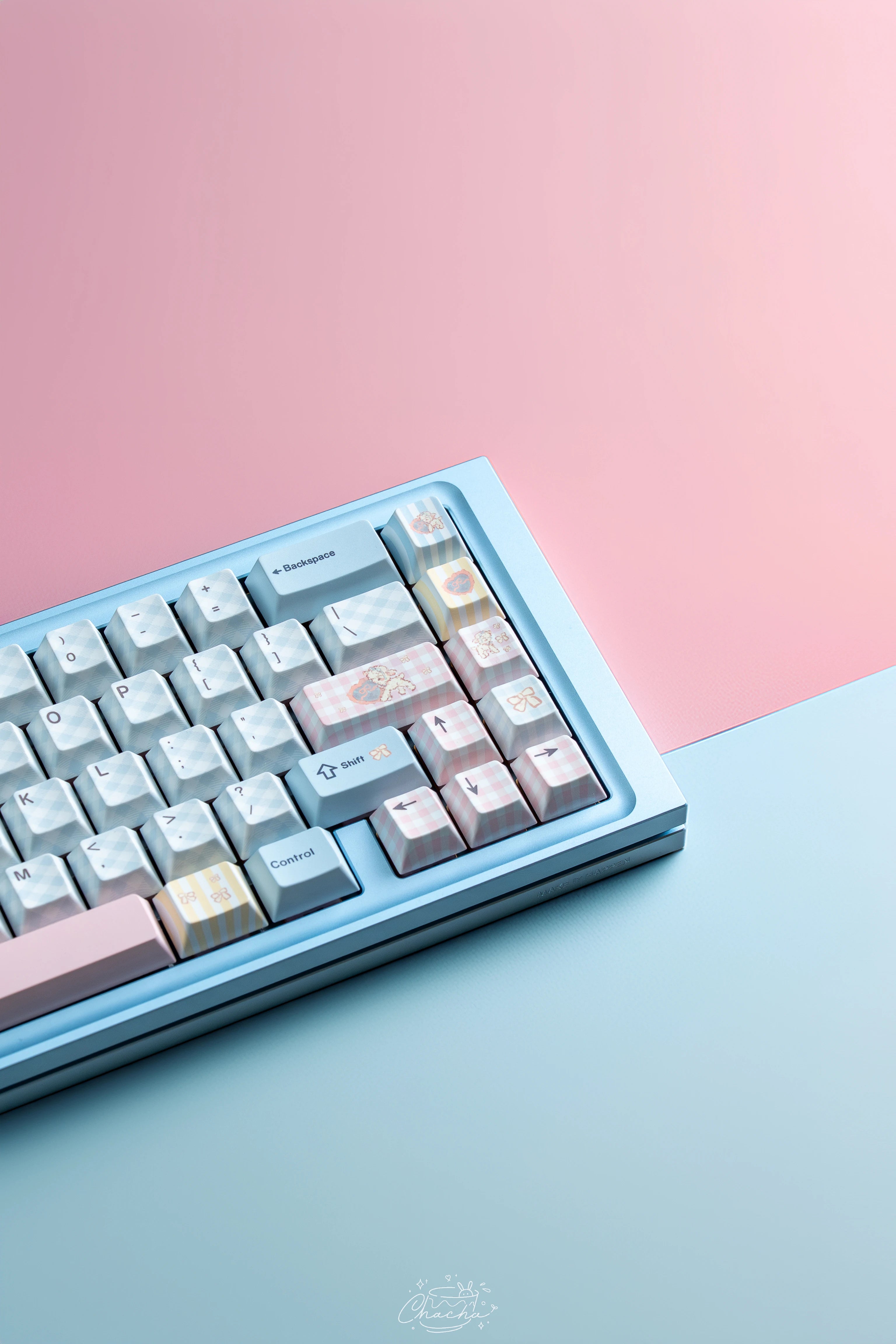 Little Lamb by the Pillow Keycaps – PBT Dye-Sub Kawaii Set | Keyria Labs