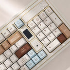 Coco Duck Keycap Set | Cute Duck Cartoon PBT Dye-Sub Keycaps | Arktcat x U're