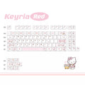 Pink Kitty Cat Cute Transparent Jelly Keycaps | Keyria Labs