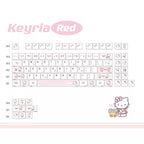 Pink Kitty Cat Cute Transparent Jelly Keycaps | Keyria Labs