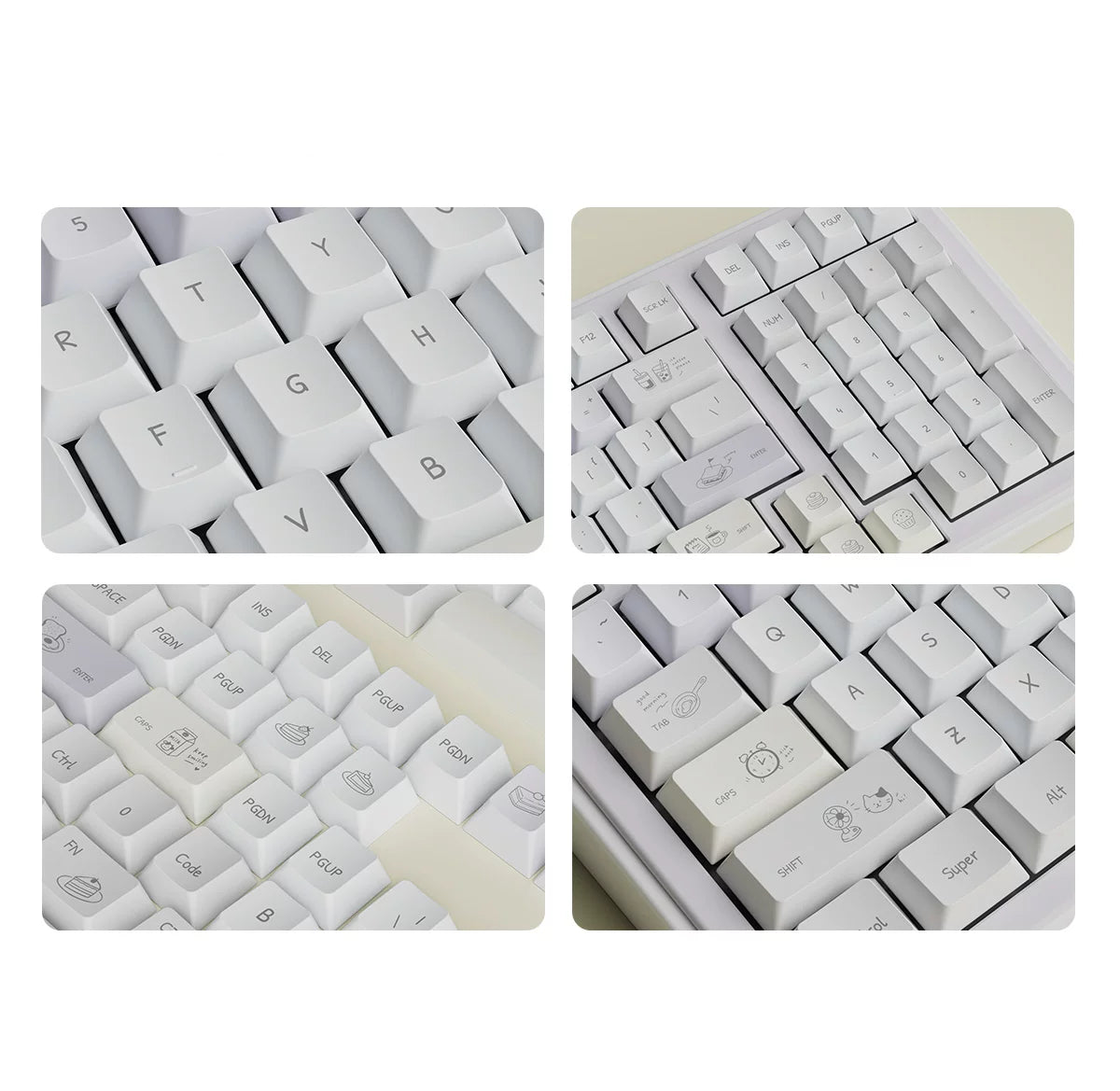 Mini Memo Aesthetic Keycap Set