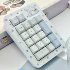 Aqua Angel Nurse Cat Keycap Set