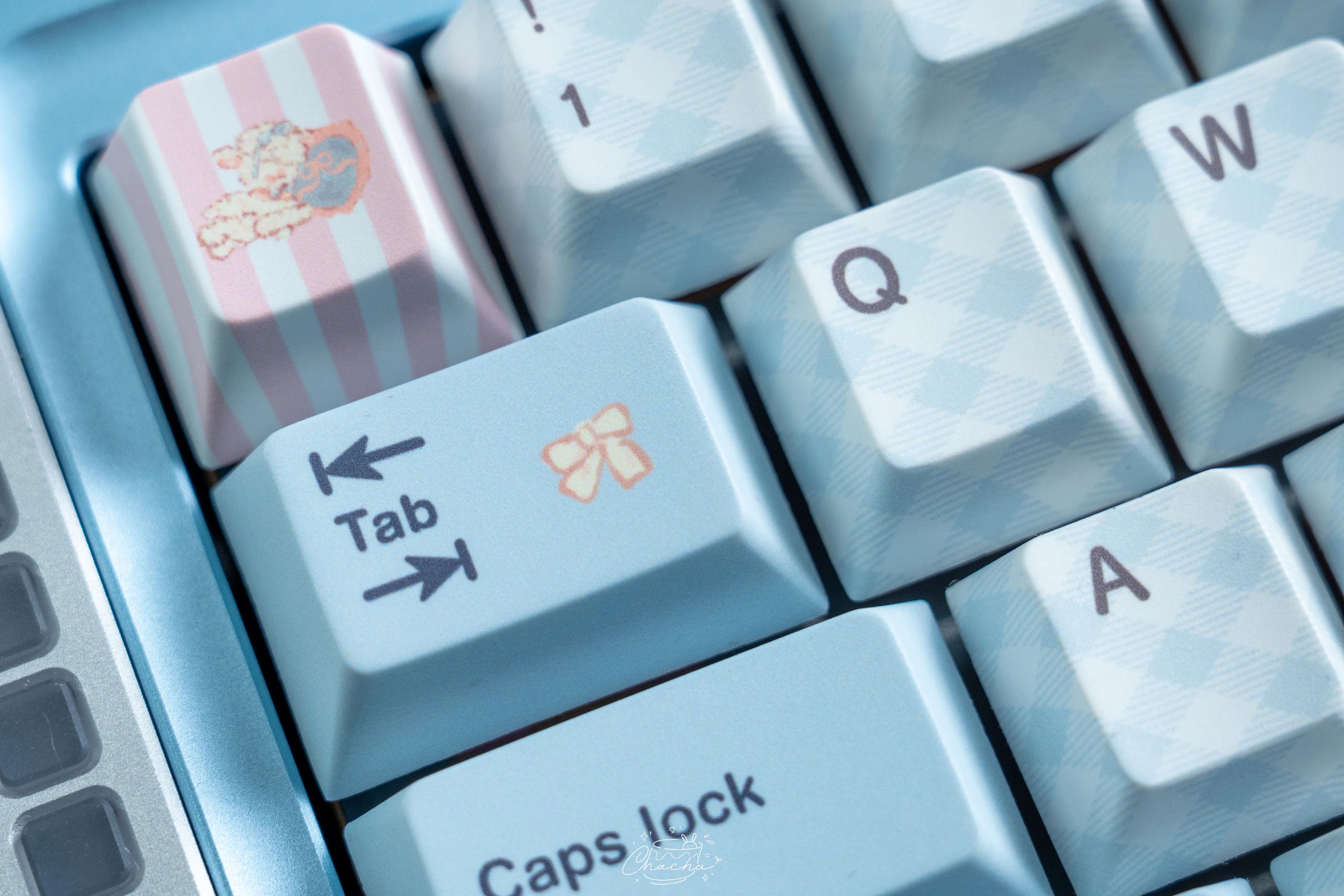 Little Lamb by the Pillow Keycaps – PBT Dye-Sub Kawaii Set | Keyria Labs