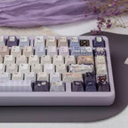 A Dream of Flowers Pearlescent Keycap Set - 121 keys PBT Dye-Sub | Arktcat x U're
