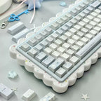 Aqua Angel Nurse Cat Keycap Set