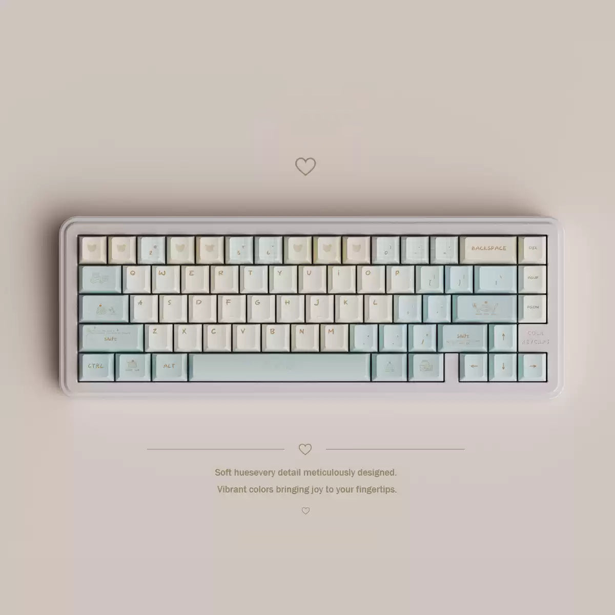 Bakery Notes Keycap Set