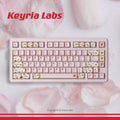 Alessandra Lamb Rose Keycap Set 🌹🐑- PBT Dye-Sub Kawaii Set | Keyria Labs
