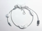 Angel Wings Handcrafted Luminous 8K Polling Rate Keyboard Cable | ARKTCAT