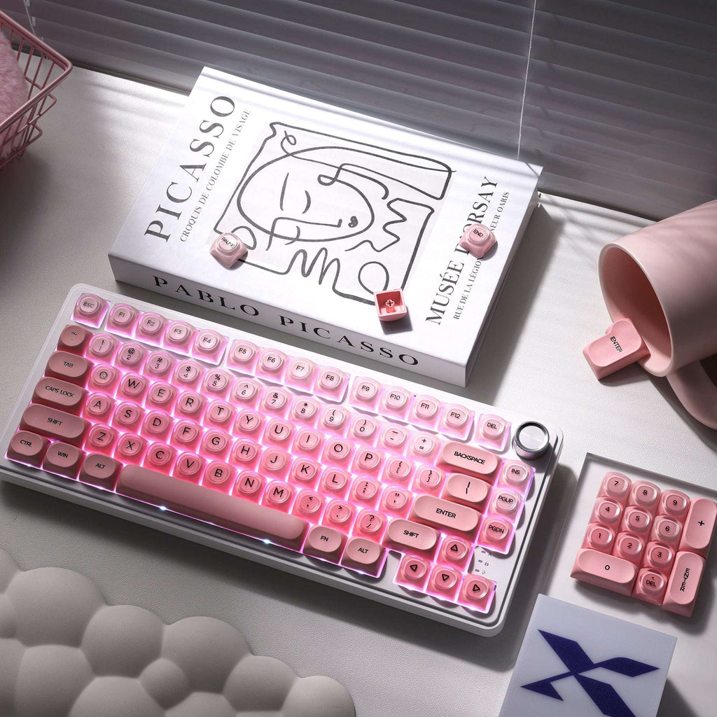 PBT Dye-Sublimated HOA Profile Keycaps with Premium Finish