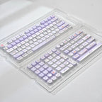 mao profile keycaps height comparison raccoon troop 5-side dye-sub pbt thick 1.6mm