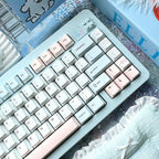 Bear Tea Party Powder Blue Keycaps | Arktcat x Keyria Labs