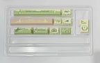 Lily of the Valley Keycap Set | Pastoral Sage Green PBT Cherry Profile Keycaps | 131 Keys